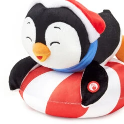 Hallmark Playful Penguins Sledding All The Way Plush With Sound And Motion, 7.5" H 10 Hallmark Playful Penguins Sledding All The Way Plush With Sound And Motion, 7.5" H -Hallmark Store Sledding Penguins Musical Plush With Motion 1KCX2001 04