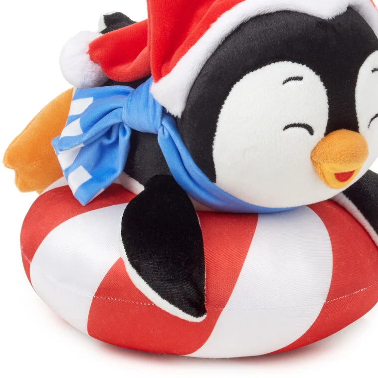 Hallmark Playful Penguins Sledding All The Way Plush With Sound And Motion, 7.5" H 7 Hallmark Playful Penguins Sledding All The Way Plush With Sound And Motion, 7.5" H - Image 5