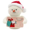 Hallmark Snowman In Santa Hat Plush Gift Card Holder, 5" -Hallmark Store Snowman in Santa Hat Gift Card Holder Stuffed Animal 1KCX3016 01
