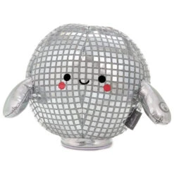 Hallmark Spinning Disco Ball Plush With Sound And Motion, 8"