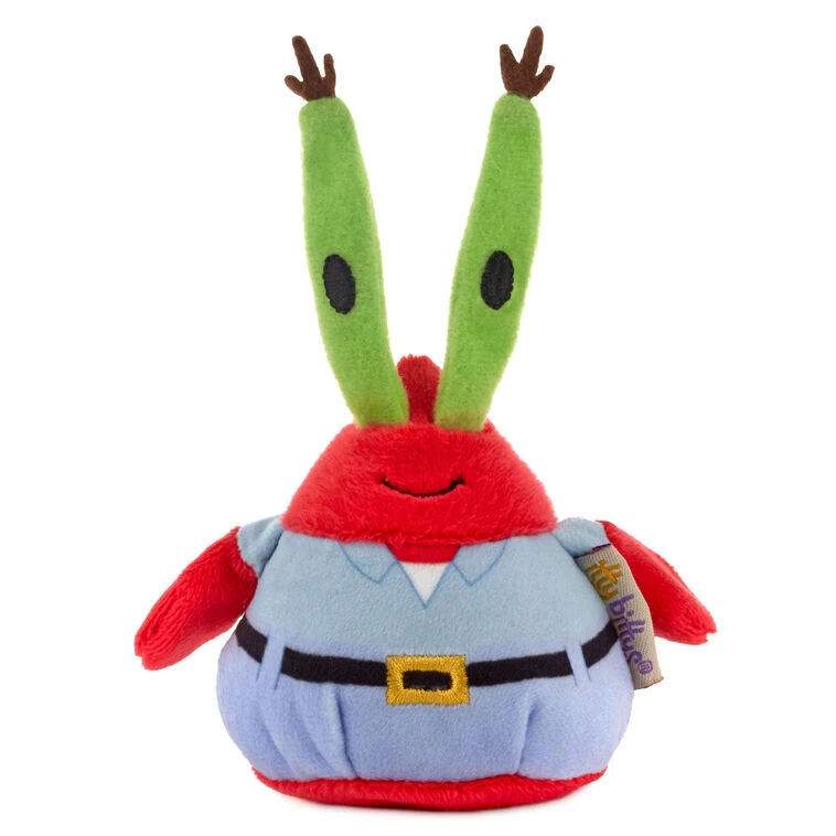 Hallmark Itty Bittys® Nickelodeon SpongeBob SquarePants Mr. Krabs Plush 2 Hallmark Itty Bittys® Nickelodeon SpongeBob SquarePants Mr. Krabs Plush