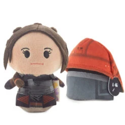 Hallmark Itty Bittys® Star Wars: The Book Of Boba Fett™ Fennec Shand™ Plush -Hallmark Store Star Wars Boba Fett Fennec Shand Plush itty bittys 1KDD2165 03