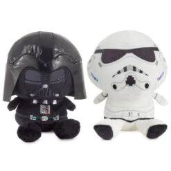 Hallmark Better Together Star Wars™ Darth Vader™ And Stormtrooper™ Magnetic Plush, 5" -Hallmark Store Star Wars Darth Vader and Stormtrooper Magnetic Plush 1BTG1005 03