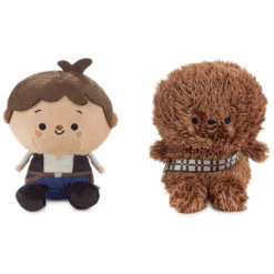 Hallmark Better Together Star Wars™ Han Solo™ And Chewbacca™ Magnetic Plush Pair, 5.5" 9 Hallmark Better Together Star Wars™ Han Solo™ And Chewbacca™ Magnetic Plush Pair, 5.5" -Hallmark Store Star Wars Han Solo and Chewbacca Magnetic Plush 1BTG1008 02