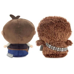 Hallmark Better Together Star Wars™ Han Solo™ And Chewbacca™ Magnetic Plush Pair, 5.5" 11 Hallmark Better Together Star Wars™ Han Solo™ And Chewbacca™ Magnetic Plush Pair, 5.5" -Hallmark Store Star Wars Han Solo and Chewbacca Magnetic Plush 1BTG1008 04