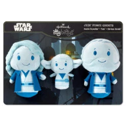 Hallmark Itty Bittys® Star Wars™ Jedi™ Force Ghosts Plush, Set Of 3 -Hallmark Store Star Wars Jedi Force Ghosts Plush itty bittys Set 1KDD2171 08