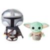 Hallmark Itty Bittys® Star Wars™ The Mandalorian™ And Grogu™ Plush, Set Of 2 -Hallmark Store Star Wars Mandalorian and Grogu Plush itty bittys 2Pack 1KDD2106 01