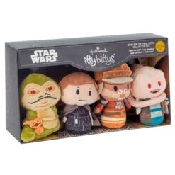 Hallmark Itty Bittys® Star Wars: Return Of The Jedi™ Plush Collector Set Of 4 -Hallmark Store Star Wars Return of the Jedi Plush itty bittys 4Pack 1KDD1972 03