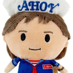 Hallmark Itty Bittys® Netflix Stranger Things Steve And Robin Scoops Ahoy Plush, Set Of 2 -Hallmark Store Stranger Things Steve and Robin itty bittys Plush Set 1KDD2217 03
