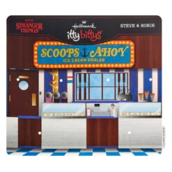 Hallmark Itty Bittys® Netflix Stranger Things Steve And Robin Scoops Ahoy Plush, Set Of 2 -Hallmark Store Stranger Things Steve and Robin itty bittys Plush Set 1KDD2217 07