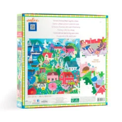 Eeboo Swedish Fishing Village 1000-Piece Jigsaw Puzzle -Hallmark Store Swedish Fishing Village 1000Piece Jigsaw Puzzle PZTSWD 03