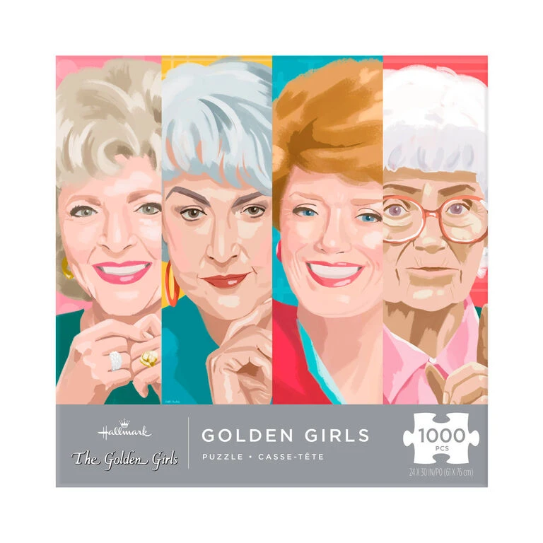 Hallmark The Golden Girls 1,000-Piece Jigsaw Puzzle 3 Hallmark The Golden Girls 1,000-Piece Jigsaw Puzzle