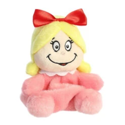 Aurora Palm Pals Dr. Seuss's Cindy-Lou Who Plush, 5" -Hallmark Store The Grinchs CindyLou Who Plush Palm Pals 15590 03