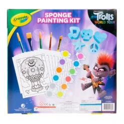 Crayola® Trolls Washable Sponge Painting Kit, 35+ Pieces 7 Crayola® Trolls Washable Sponge Painting Kit, 35+ Pieces -Hallmark Store Trolls Washable Sponge Paint Kit 11CRA2048 03