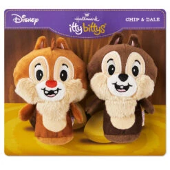 Hallmark Itty Bittys® Disney Chip & Dale Plush, Set Of 2 -Hallmark Store itty bittys Disney Chip and Dale Plush 1KDD2135 05