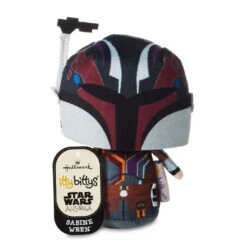 Hallmark Itty Bittys® Star Wars: Ahsoka™ Sabine Wren™ Plush With Helmet -Hallmark Store itty bittys Star Wars Ahsoka Sabine Wren Plush 1KDD2200 03