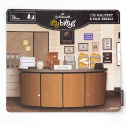 Hallmark Itty Bittys® The Office Jim And Pam Plush, Set Of 2 -Hallmark Store itty bittys The Office Jim and Pam Plush 1KDD2213 06